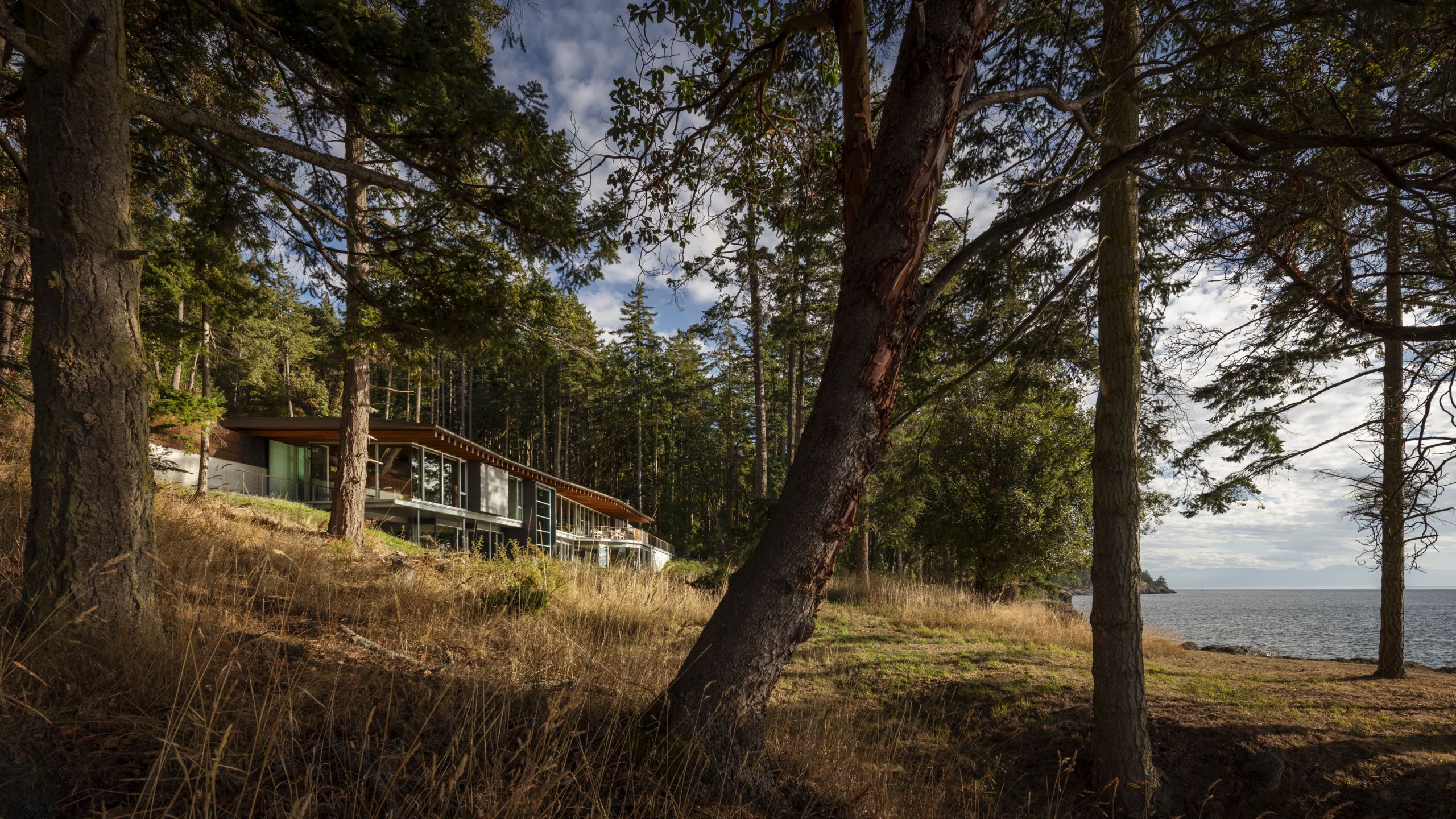 San Juan Island Residence Exterior