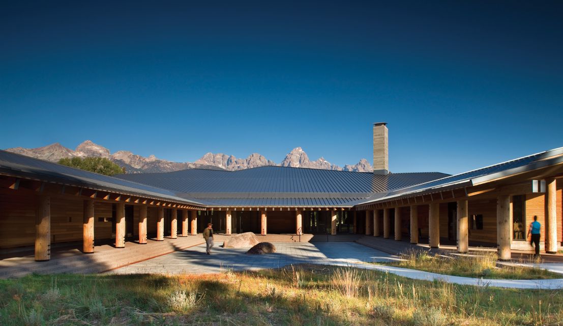 Grand Teton Visitor Center © Nic Lehoux Photography