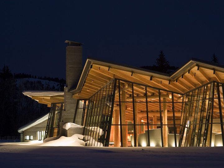 Grand Teton Visitor Center © Nic Lehoux Photography