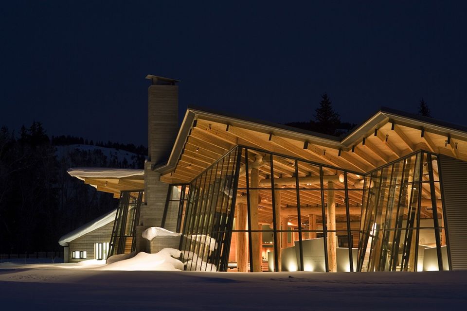 Grand Teton Visitor Center © Nic Lehoux Photography