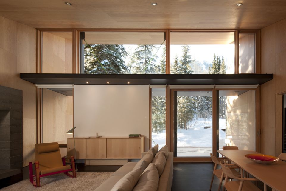 Kicking Horse Residence © Nic Lehoux Photography