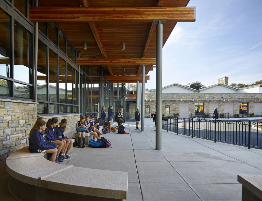 Agnes Irwin School, Athletic Center, Student Life Center, and Main