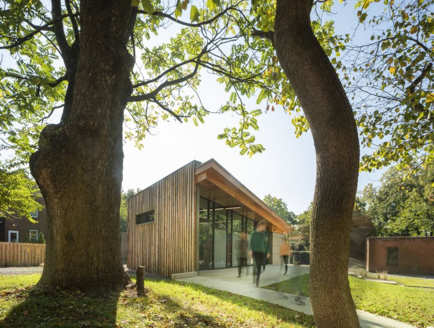 Waldorf School of Pittsburgh, Heartwood Annex © Nic Lehoux