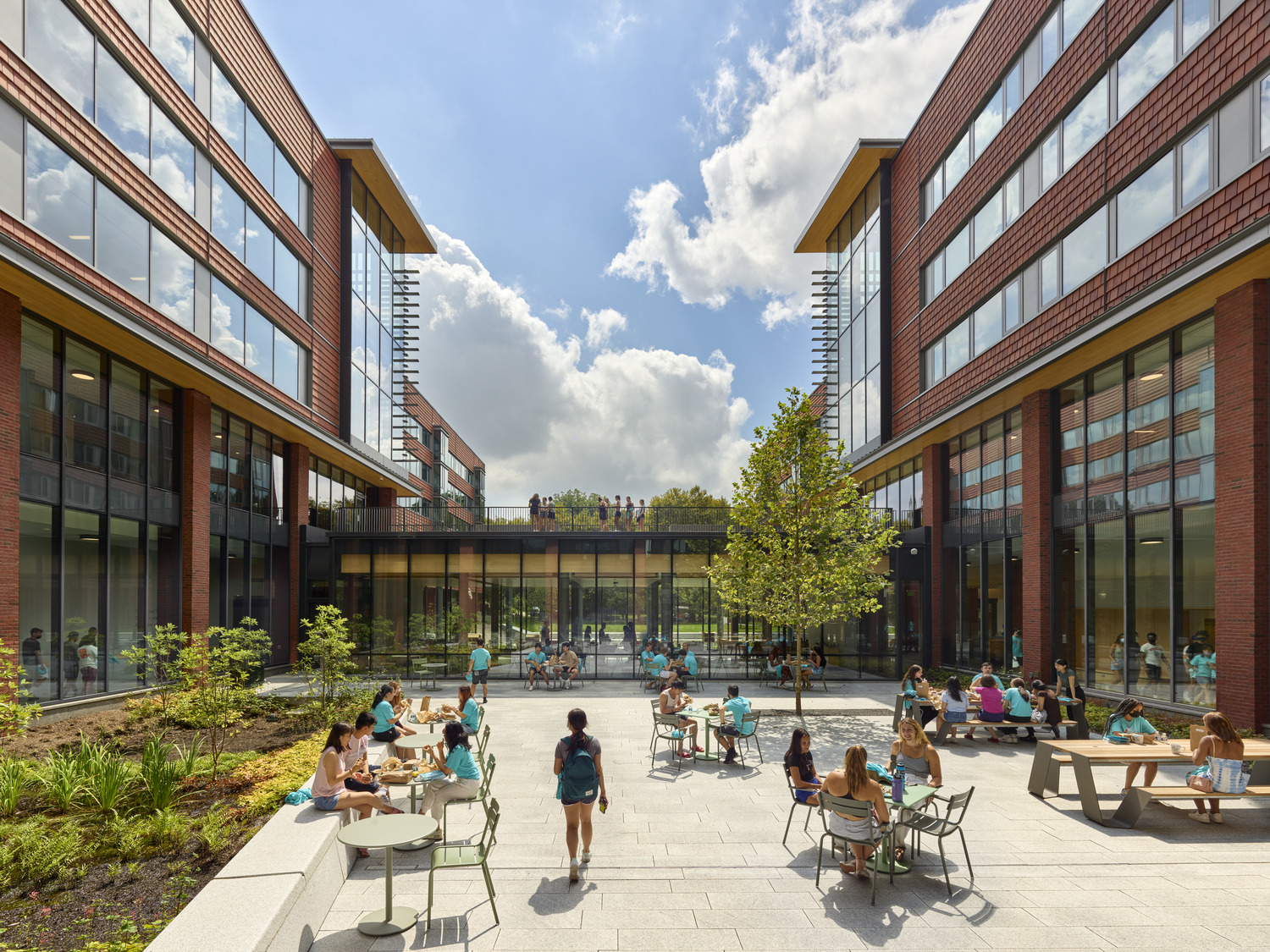 Penn New College House West Courtyard