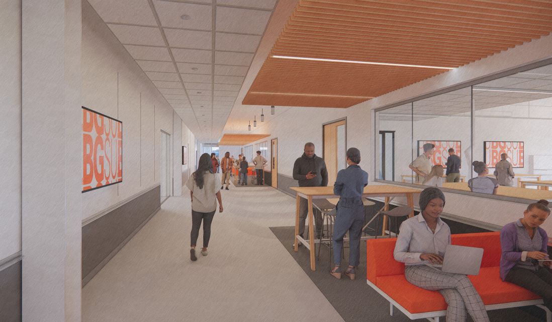 BGSU Student Corridor