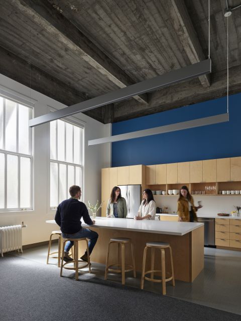 BCJ SF office kitchen
