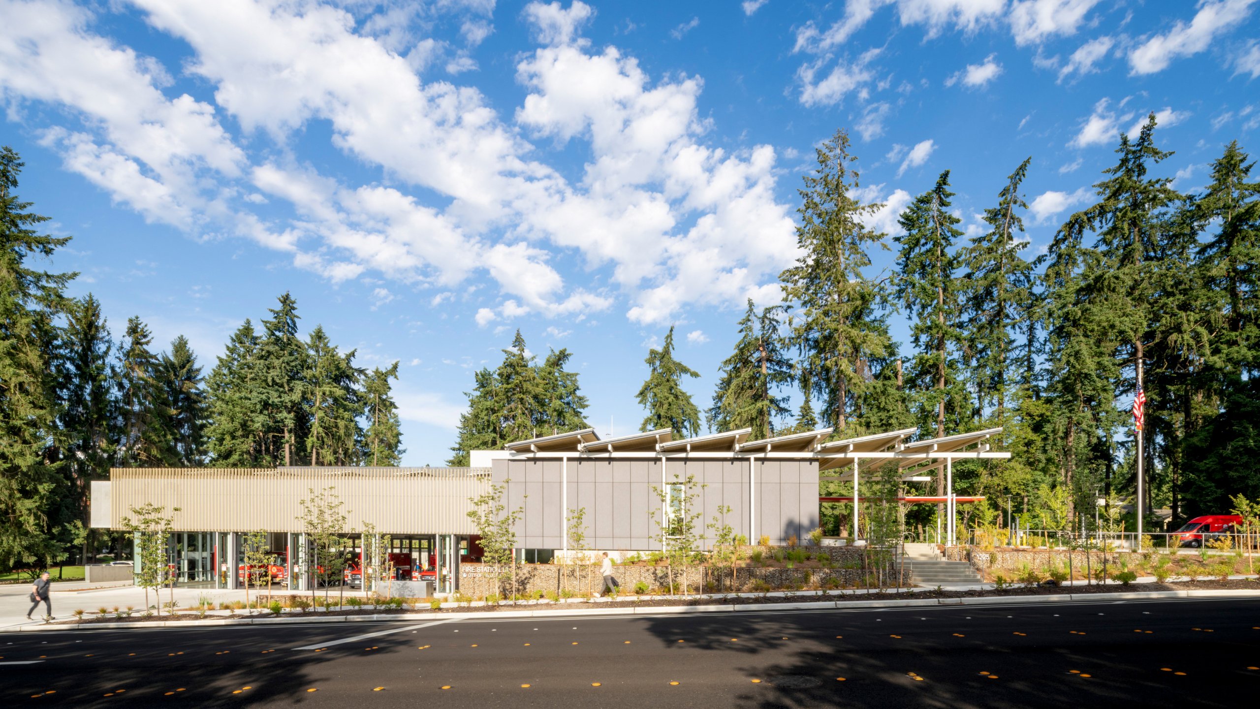 Bellevue Fire Station 10 facade